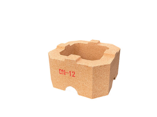 kopen 1520C Hoge hitte brandsteen DN12 Hoge hittebestendige bakstenen lage schijnbare porositeit online manufacture