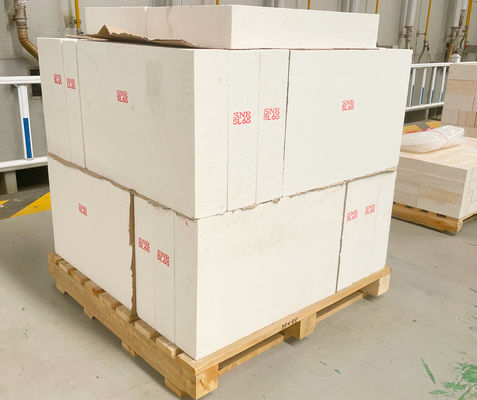 65% AL2O3 Wit Sillimanite baksteen 1600 graden Hoogtemperatuur bakstenen