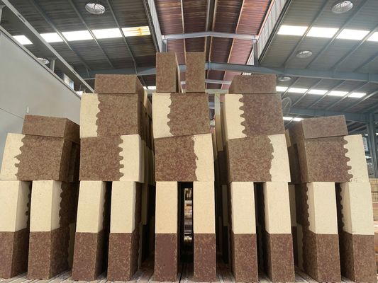1650C Bauxiet Silica Mullite baksteen Voor cementovens, hoge temperatuur isolatie bakstenen